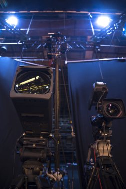 Televizyonda konser hazırlığı