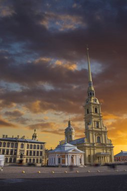 Peter ve Paul Kalesi, St. Petersburg 'da, Hare Adası' nda.