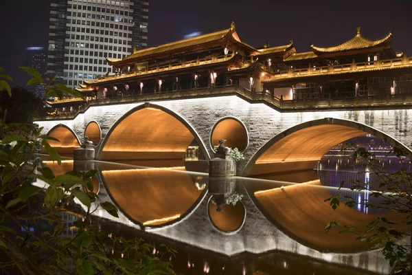 Anshun Híd Chendu Esténként Kína — Stock Fotó