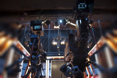 TV kamerası kayıt ve canlı stüdyo