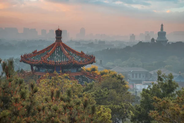 Beihai Park Egy Császári Kert Északnyugatra Tiltott Város Pekingben — Stock Fotó