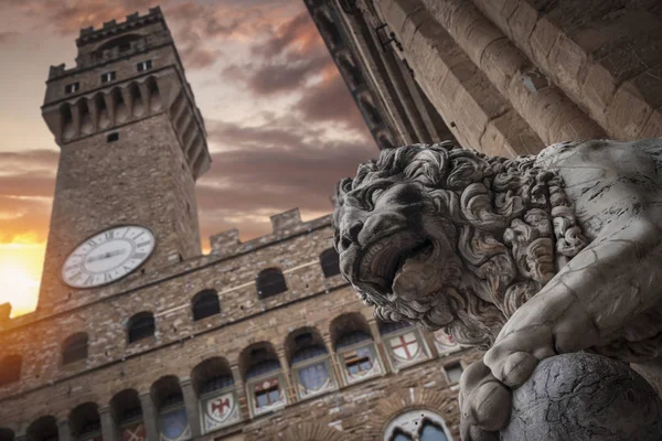 Palazzo Vecchio is the historical center of Florence. Italy