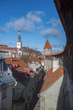 resim gibi ve Tallinn 'in çok güzel fotoğrafları