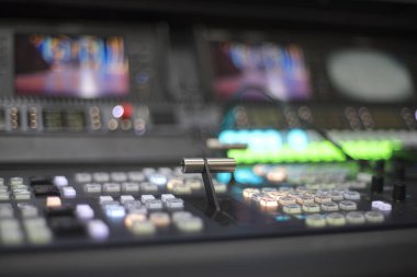 Program ve haber için TV stüdyosu