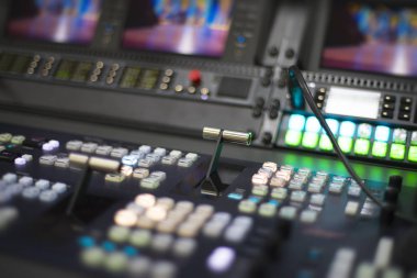 Program ve haber için TV stüdyosu