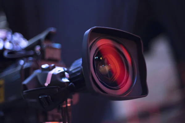 Camera Recording Live Studio — Stock Photo, Image