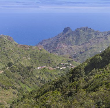 Anaga dağın Tenerife, İspanya, Avrupa'nın
