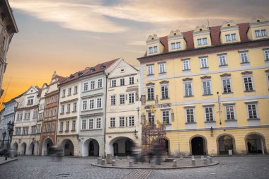 Prag güzel eski sokaklar. 