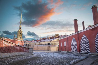 St. Petersburg 'daki Peter ve Paul kalesi.