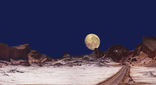 Valle de la Luna (Vale da Lua ) — Fotografia de Stock