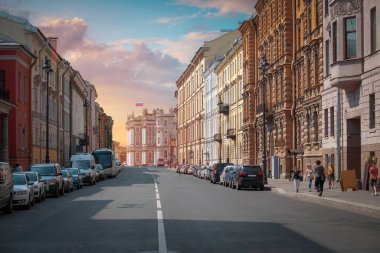 St. Petersburg 'daki kış sarayı. 