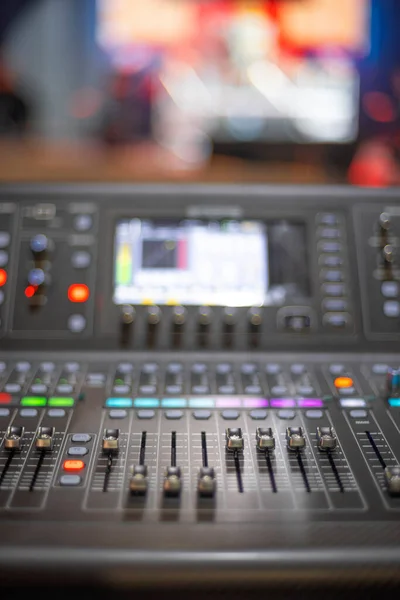 Console Mixage Accordez Vous Avant Concert — Photo