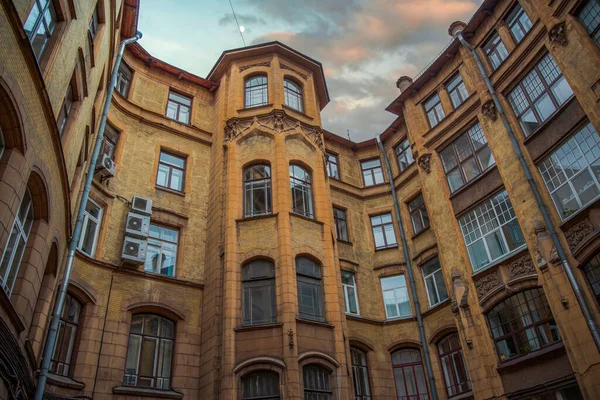 Houses City Petersburg Russia — Stock Photo, Image