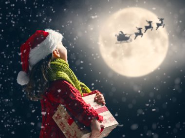 Şu anda Noel kızla
