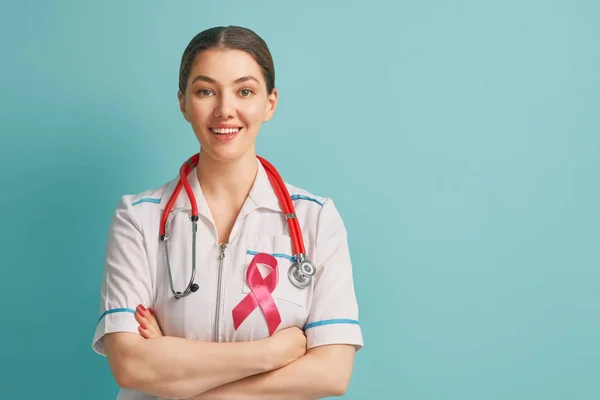 Pink ribbon concept — Stock Photo, Image