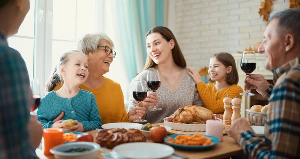 Glücklicher Erntedanktag — Stockfoto