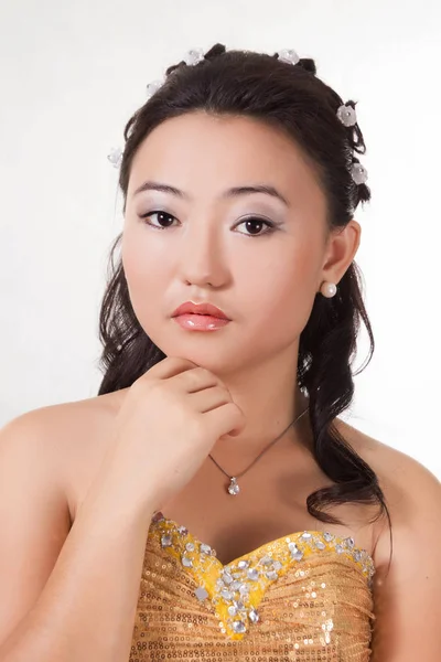 アジアの若い女性の肖像画 — ストック写真