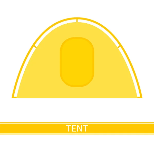 Camping Tent Icon — Stock Vector