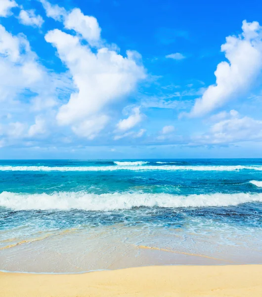 Hermosa Vista Mar Durante Día Paisaje Del Océano Índico —  Fotos de Stock