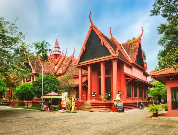 Museu Nacional Camboja Phnom Penh Monumento Famoso Atração Turística — Fotografia de Stock