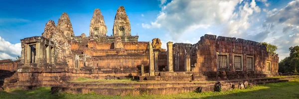 Pre Rup Templom Angkor Naplementekor Siem Reap Kambodzsa Panoráma — Stock Fotó