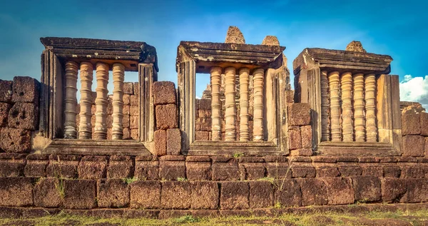 Pre Rup Świątyni Angkor Zachodzie Słońca Siem Reap Kambodża Panoramy — Zdjęcie stockowe