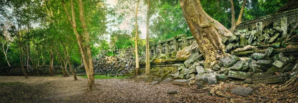 Beng Mealea Veya Tıkamak Mealea Tapınağı Nda Sabah Saat Siem — Stok fotoğraf