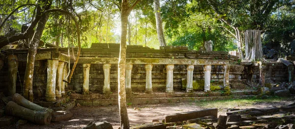 Beng Mealea Veya Tıkamak Mealea Tapınağı Nda Sabah Saat Siem — Stok fotoğraf