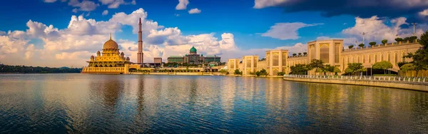 Horizonte Putrajaya Vista Incrível Mesquita Putra Perdana Putra Ponte Putra — Fotografia de Stock