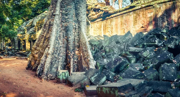 塔普伦寺全景。暹粒。柬埔寨 — 图库照片
