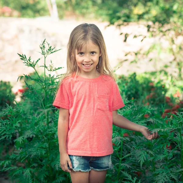 Portrait d'une fille mignonne — Photo