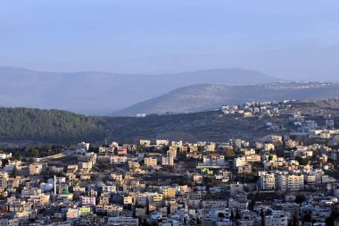 Görünüm Nazareth, güzel Panoraması; Şehir - Nazareth, ülke - İsrail, tarihi - 12/11/2018