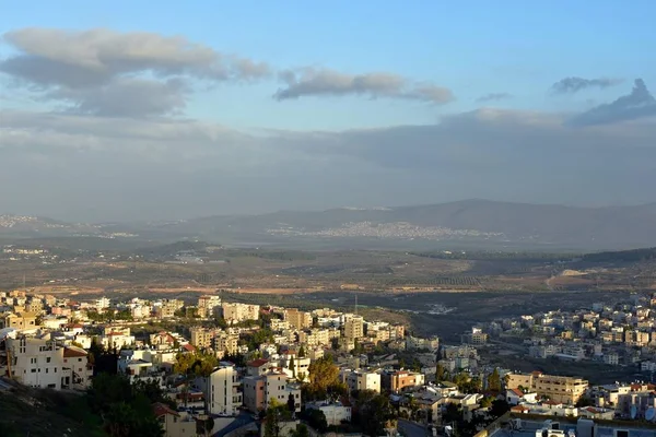 Görünüm Nazareth, güzel Panoraması; Şehir - Nazareth, ülke - İsrail, tarihi - 12/11/2018