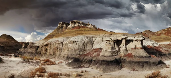 Bisti Badlands New Mexico Stany Zjednoczone Ameryki — Zdjęcie stockowe