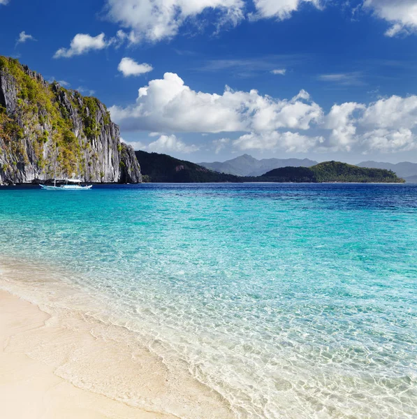 Tropisch Strand Zuid China Zien Nido Filipijnen — Stockfoto