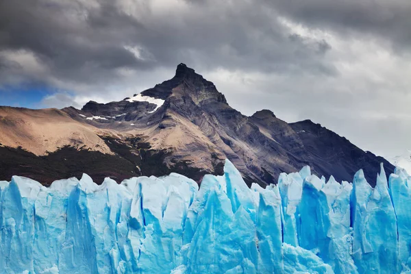 Glaciar Perito Moreno Lago Argentino Patagônia Argentina — Fotografia de Stock