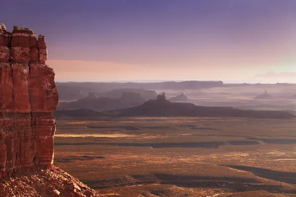 Utah Desert på Surise — Stockfoto