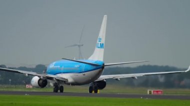 KLM Boeing 737 hızlandırmak gidiş daha önce