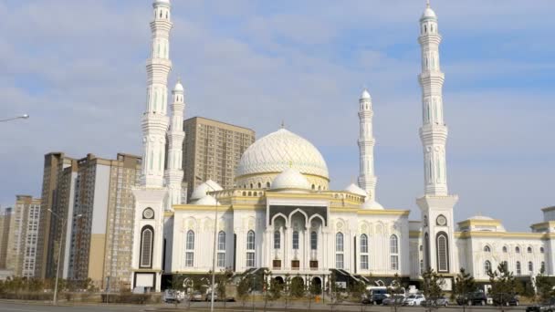 Khazret sultan-moskee — Stockvideo
