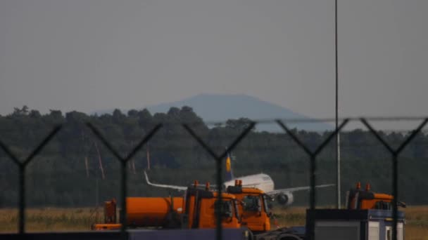 空中客车 A320 离开 — 图库视频影像
