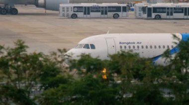 Bangkok Air Airbus 320 Taksilemek