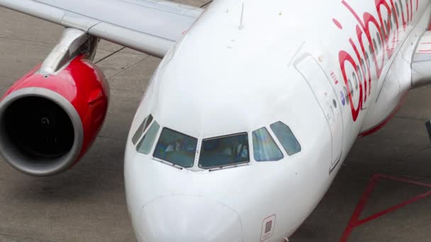 Airberlin Airbus A320 antes de la salida — Vídeo de stock