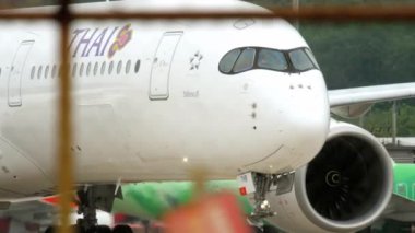 Phuket - iniş sonra Taksilemek ulaşması