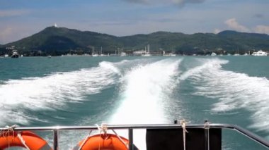 Chalong Bay, Phuket kalkış sürat teknesi