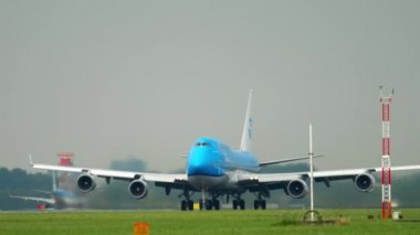 KLM Boeing 747 hızlandırmak gidiş daha önce