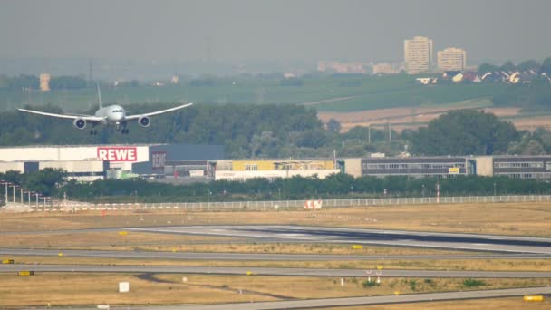 Air Canada Boeing 787 leszállás — Stock videók