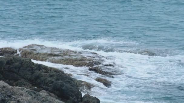 Андаманське море берега хвилі — стокове відео