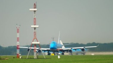 KLM Boeing 747 hızlandırmak gidiş daha önce