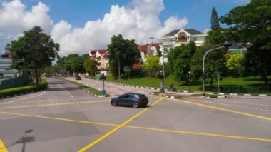 Otobüs yoldan Singapur