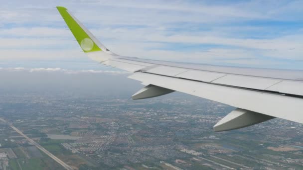 Partida do aeroporto de Banguecoque — Vídeo de Stock